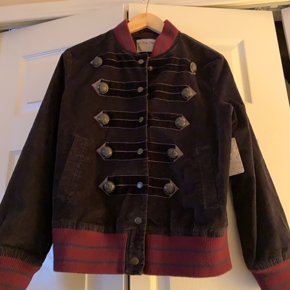 Free people atlas cord bomber jacket NWT - Picture 11 of 14
